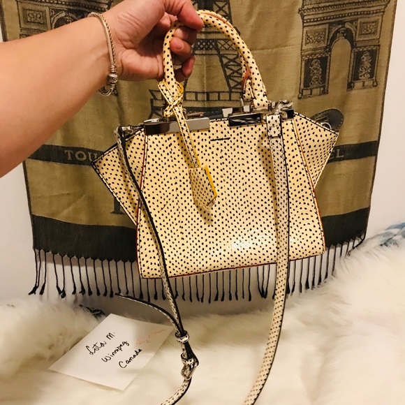 Authentic Python Fendi bag
